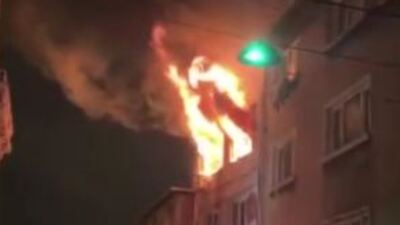 Beyoğlu'nda yangın paniği