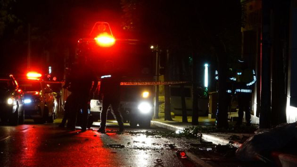 Öğrenci apartında korkutan yangın