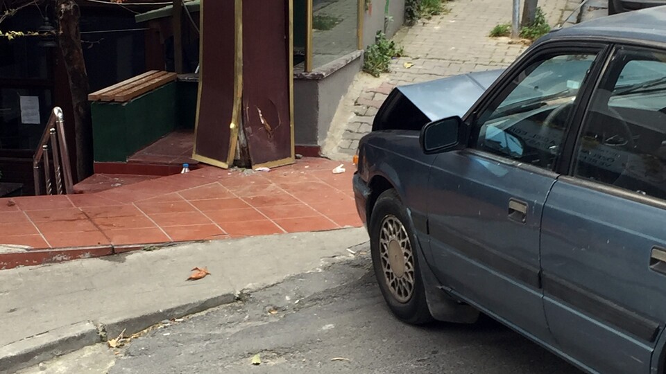 Trafik magandası dehşet saçmış!