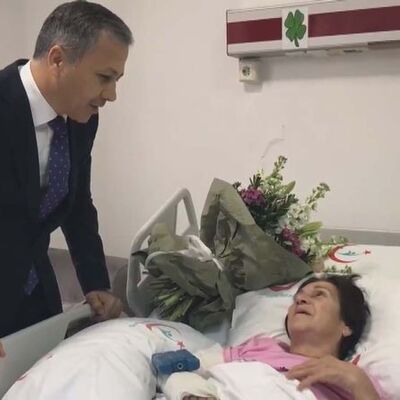 Vali Yerlikaya, Çetinkol'u ziyaret etti