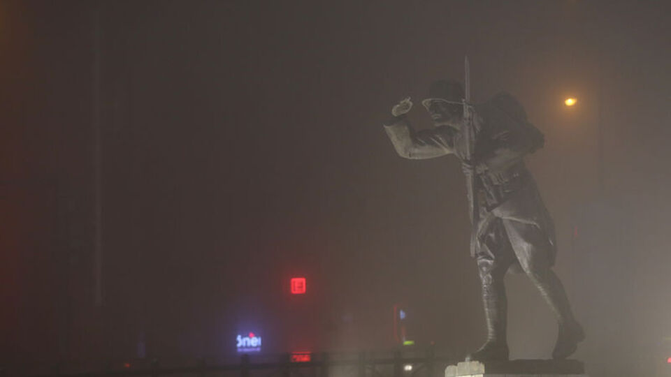 Başkent'te yoğun sis