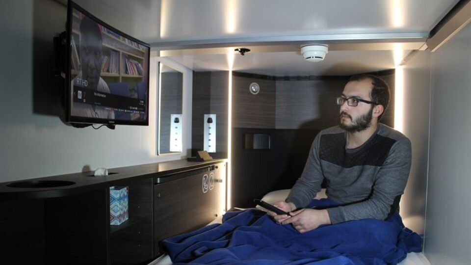 Sabiha Gökçen'e modern uyku kabini!