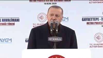 "35 dakikada havalimanına gidilecek"