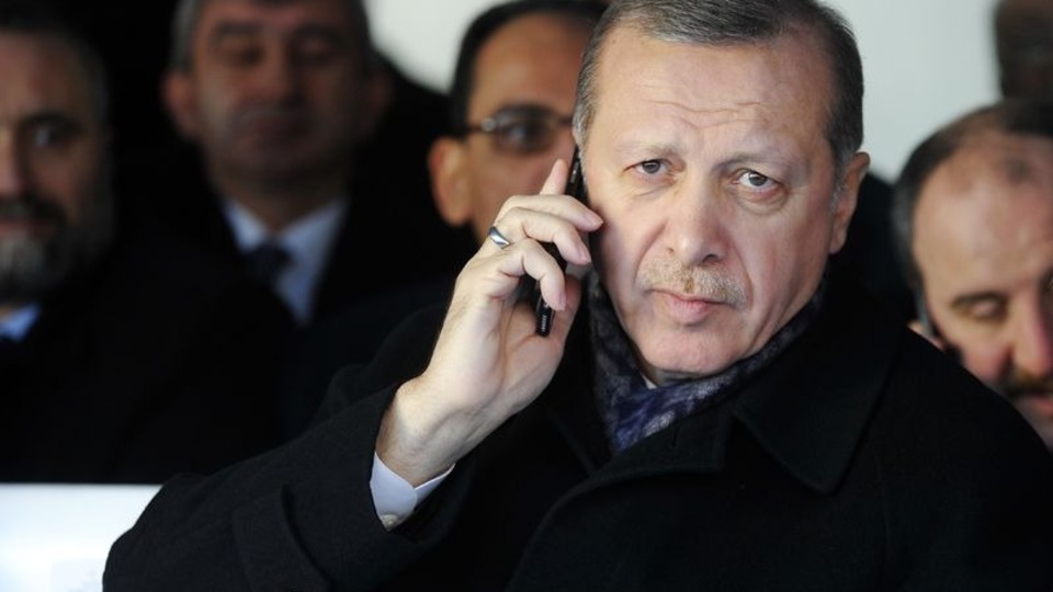 Cumhurbaşkanı Erdoğan'dan kritik telefon