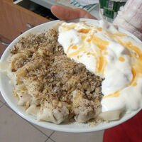 Kulak şeklindeki cevizli Sinop mantısına büyük ilgi