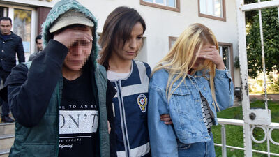 Önce gasp sonra kuaför!