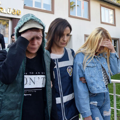 Önce gasp sonra kuaför!