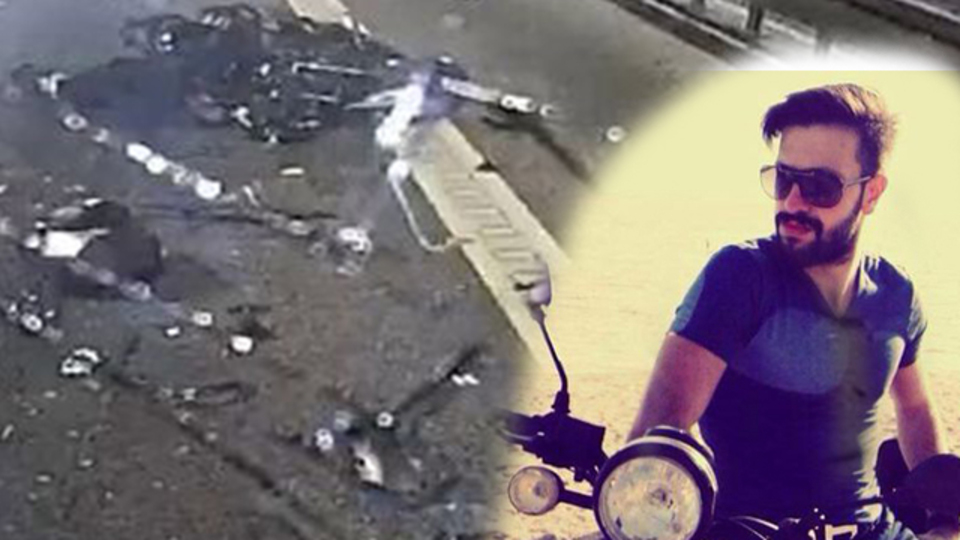 Metrobüs yolunda intihar gibi kaza!