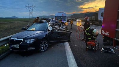 Nurdağı'nda lastik faciası!