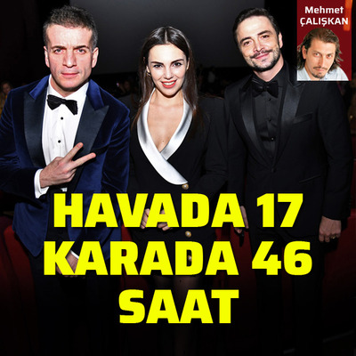 Havada 17 karada 46 saat