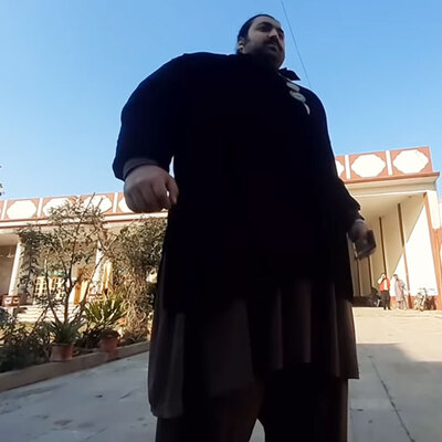 Pakistanlı Hulk'tan sıra dışı istek! 'En az 100 kilo olmalı'