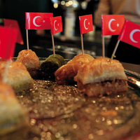 Davos'ta "Türk Evi"ne yoğun ilgi