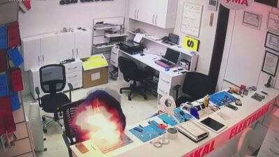 Tamir ediyordu bomba gibi patladı