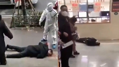 Çin'de dehşete düşüren görüntüler!