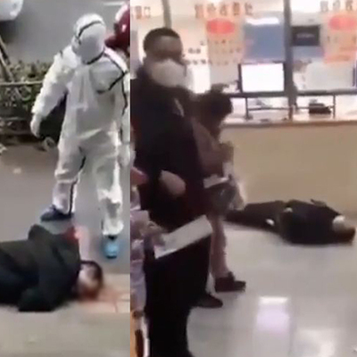 Çin'de dehşete düşüren görüntüler!