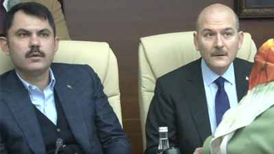 Bakanlar depreme canlı yayında yakalandı