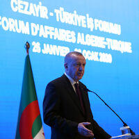 Cumhurbaşkanı Erdoğan Cezayir'de konuştu