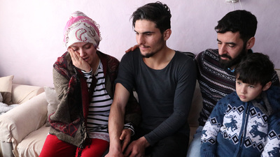 Depremdeze çift kahramanlarıyla buluştu!