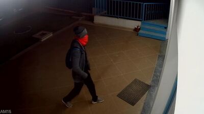 Polis, gözlerinden tespit etti