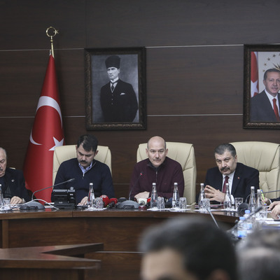 Soylu: 6 vatandaşımız enkaz altında