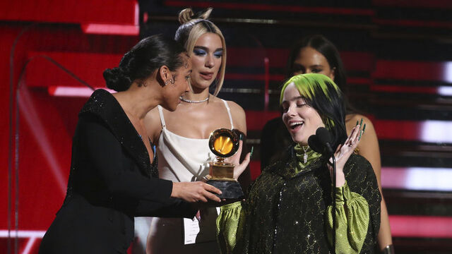 Kobe Bryant'ın gölgesinde Grammy!