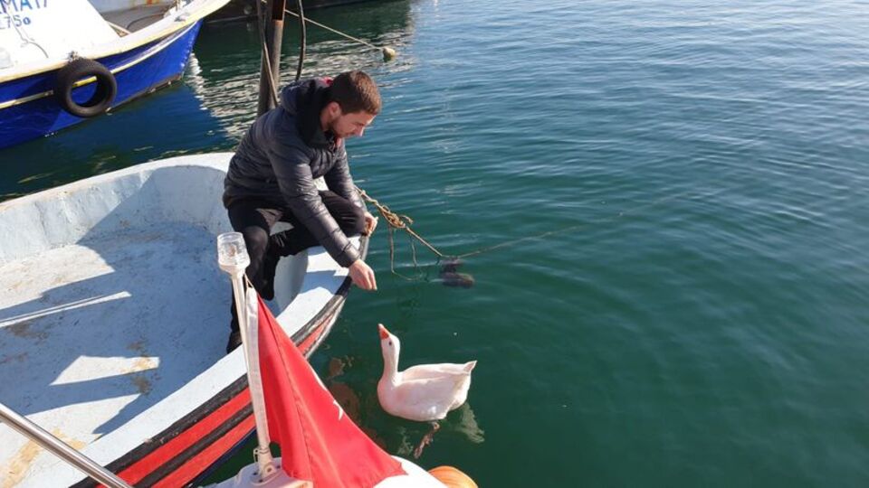 Küçükkuyu'nun maskotu Vakvak