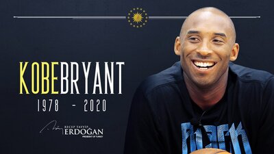 Erdoğan'dan Kobe Bryant mesajı