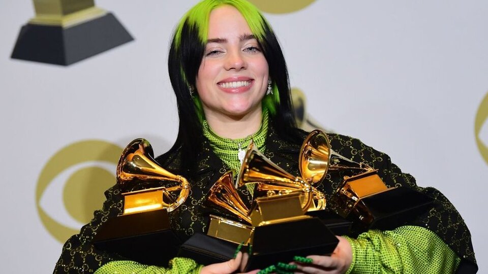 Grammy Ödülleri: Billy Eilish damgasını vurdu, Michelle Obama şaşırttı, Kobe Bryant unutulmadı