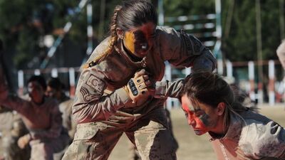 Onlar jandarma komando astsubay! Kadın komandolar!