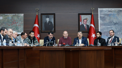 Kasapoğlu ve futbolcular Elazığ'da