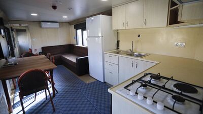 Bir evi aratmıyor! Depremzedeye konaklama treni!