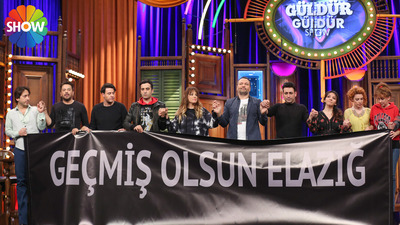 Güldür Güldür Show ekibi depremzedeler için sahneye çıktı