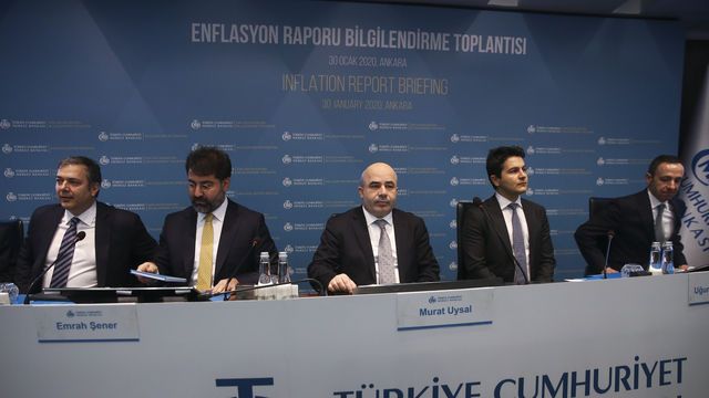TCMB'nin enflasyon tahmini değişmedi