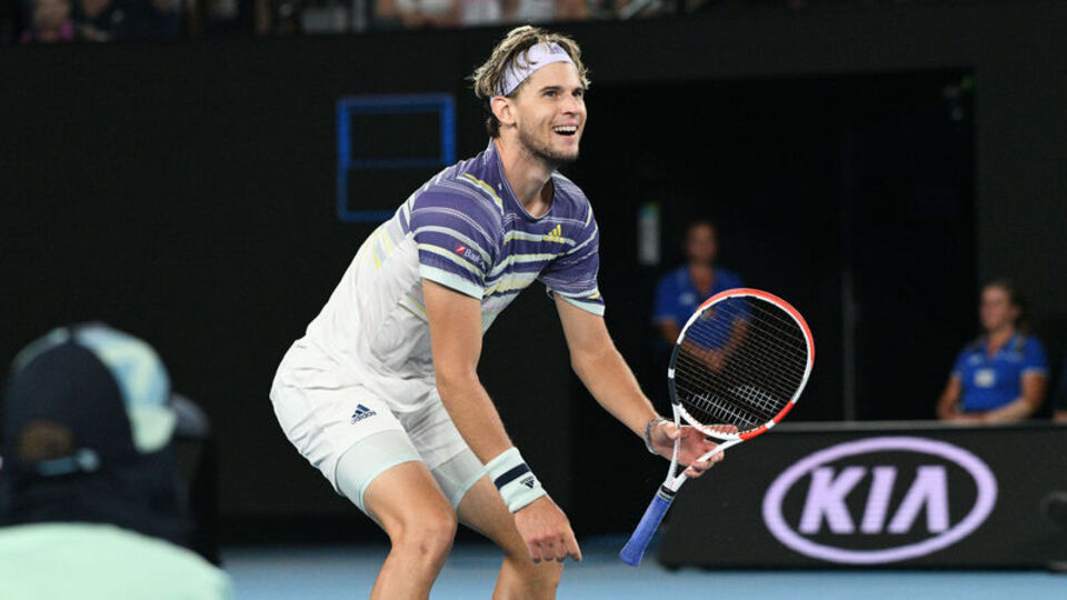 Thiem, Avustralya Açık'ta ilk kez finale çıktı