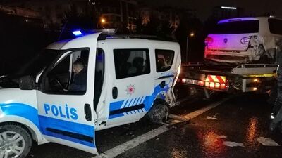 İstanbul'da trafik kazası!