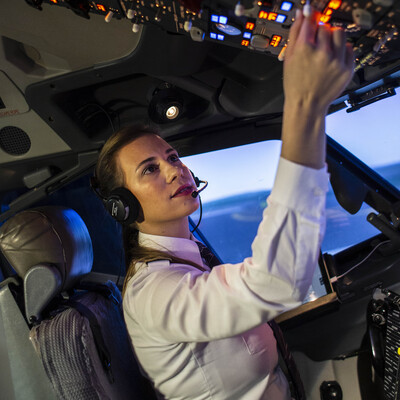 İşte THY'nin en genç pilotu