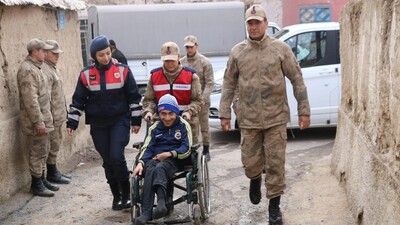 Jandarmadan yürekleri ısıtan iyilik