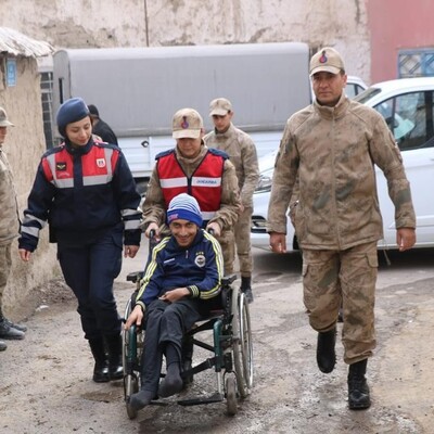 Jandarmadan yürekleri ısıtan iyilik