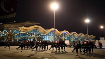 İdlib şehitleri uğurlanıyor