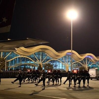 İdlib şehitleri uğurlanıyor