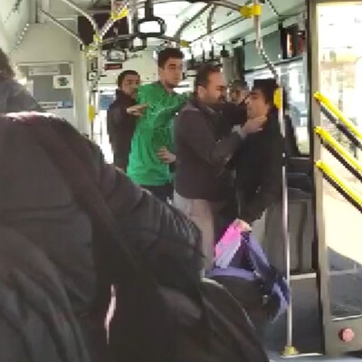 Halk otobüsü şoföründen akılalmaz hareket!