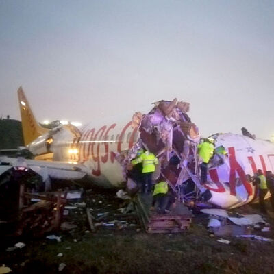 Pistten çıkan uçak için soruşturma