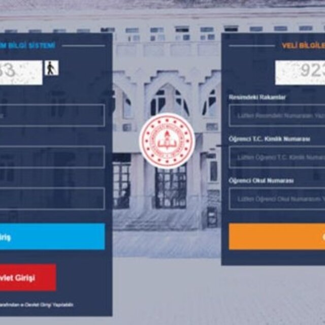 E-okul veli bilgilendirme sistemi girişi 2020