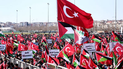 Yenikapı'da Kudüs mitingi