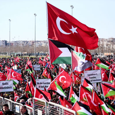 Yenikapı'da Kudüs mitingi