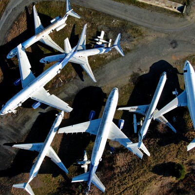 Sahipsiz hayalet uçaklar!