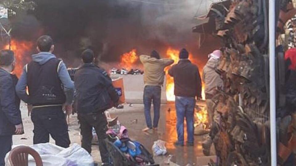 Afrin'deki patlamada ölü ve yaralılar var