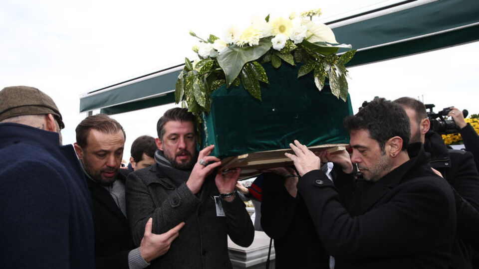 Kerem Tunçeri'nin babasına son görev