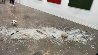 'Yanlışlıkla' 20 bin dolarlık eseri parçaladı