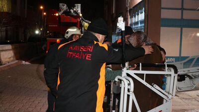 -16 derecede yangın paniği